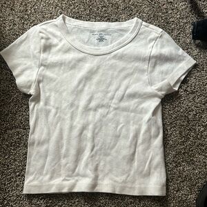 Brandy Melville plain white tee